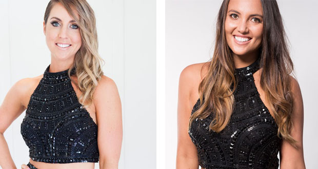 Gabs (left) and Claudia, The Bachelor. Photos / Supplied